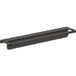 Häfele porte-serviettes ELENA en aluminium pour façades sans poignée 16 - 21 mm, longueur 320 mm noir mat