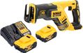 DeWalt DCS 367 P2 accu-wip reciprozaag 18 V borstelloos + 2x accu 5.0 Ah + lader