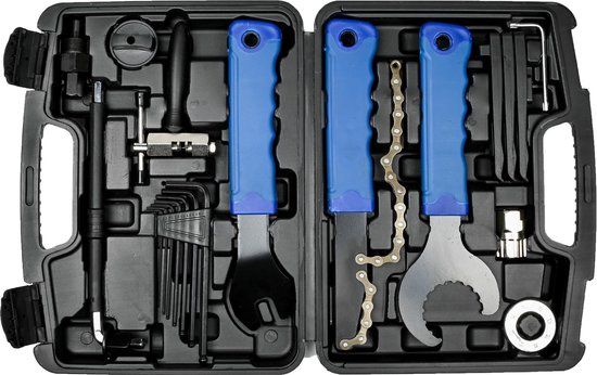 Benson INTERBOSCH BV Fietsgereedschap - Gereedschapset Fiets - Reparatieset - Fietsmateriaal - 21-delig - Uitgebreid