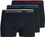 Jack & Jones Junior JACK&JONES JACADRIAN SOLID TRUNKS 3 PACK JNR Jongens Onderbroeken Sky Captain Effen 95% Biologisch katoen, 5% Elastaan Maat 140