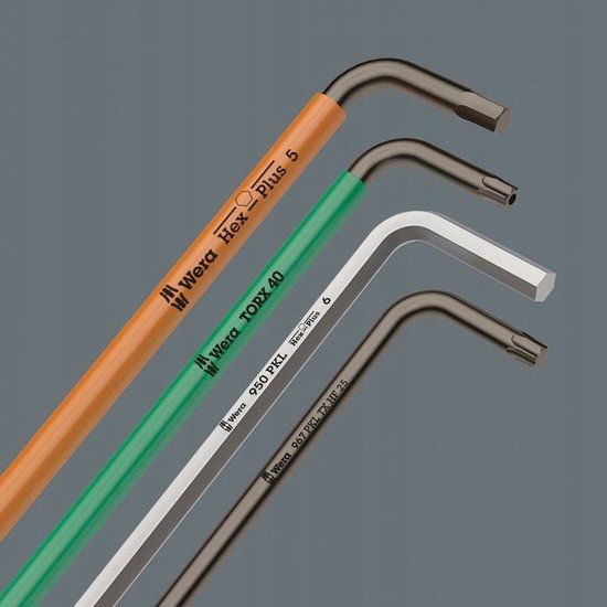 Wera inbussleutel 1,5 mm chroom - Hex-Plus technologie
