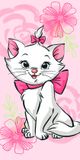 Serviette Disney Aristocats Strandlaken Marie Cat - 70 x 140 cm - Katoen
