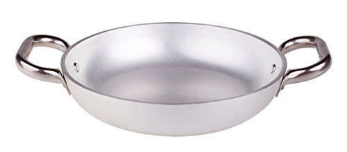 Pentole Agnelli ALMR111032 Pannen Radiant Pan, Professioneel Aluminium 5 mm, 32 cm