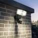 RexTech Solar buitenlamp - Floodlight/beveiligingslamp 'James II' - Met bewegingssensor - Helder wit licht - Schijnwerper met los paneel - Tuinverlichting op zonne-energie