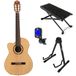 Ortega Feel Series RCE138SN-L pack débutant guitare classique pour gaucher