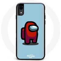 Maniacase Etui voor iPhone XR Onder Ons Karakter Met Groen Blad