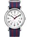 Timex Classique Numérique 36mm Montre Numérique avec Bracelet en Nylon Bleu