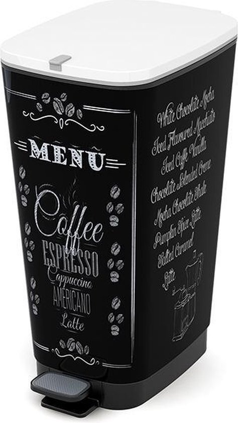 KiS-KiS Pedaalemmer Chic Bin Coffee Menu L