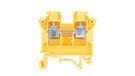 Schroefklemblok, SIMET Schroefklemblok, gemonteerd op rail zsg1-10.0nz geel