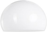 Steinhauer Witte kunststof lampenkap K10610S Ø38cm met E27 support