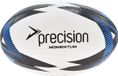 Precision Momentum ballon de rugby taille 5 - blanc noir gris