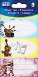 TSI 55353 multifunctioneel etiket muziek, druk op papier