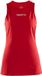 Craft Rush Slim Singlet Femme - Rouge | Taille : XS