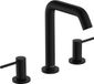 Hansgrohe Tecturis S - Wastafelkraan - 3-gats uitvoering - Met afvoerplug - 150mm maat - Mat Zwart