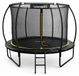 Leantoys Trampoline de jardin avec filet intérieur, 252 cm (8 pieds)