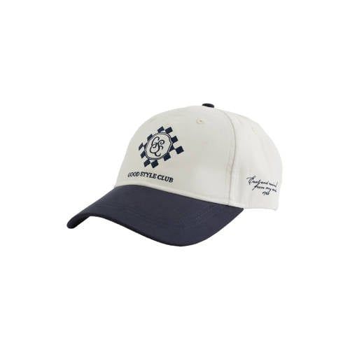 WE Fashion pet ecru/donkerblauw