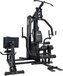 VirtuFit Krachtstation Homegym KH350 met Leg Press - Zwart/Silver - 130 kg - 86 kg gewichten