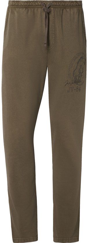 Jan Vanderstorm heren Joggingbroek - 68/70 - bruin - Plus Size