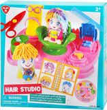 Playgo Play haarstudio kleiset - creatieve klei speelgoedset voor kinderen.
