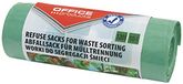 OFFICER PRODUCTS vuilniszakken 120 l sterk, 10 stuks, groen