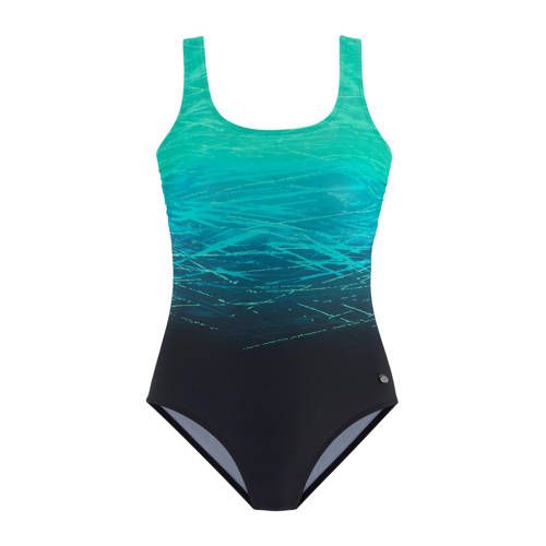 Lascana Badpak Turquoise/Zwart