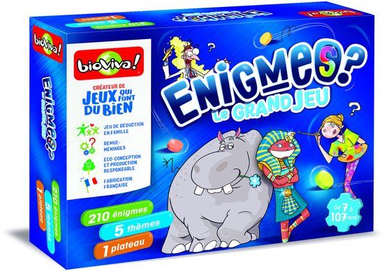 Bioviva Le Grand Jeu des Enigmes