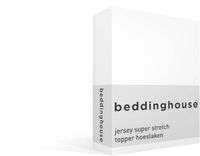 Beddinghouse Jersey Super Stretch topper hoeslaken Wit