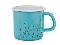 H&H Reactive Pignette in Tin, Emaille, Blauw, 10 cm