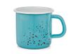 H&H Reactive Pignette in Tin, Emaille, Blauw, 10 cm