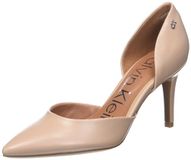 Calvin Klein Dames Gloria Pump, Barely Nude Patent, 6