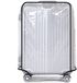 Dailygoods Housse de protection pour bagages imperméable - Housse de valise transparente - Réutilisable - Légère - Anti-poussière - Convient aux valises 61-76 cm