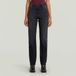 G-Star Iggie Straight Wmn Dames Jeans 28/32 worn in black crow