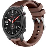 Xiaomi Bracelet en silicone – convient pour Amazfit GTR (47mm) – marron café