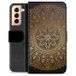 Samsung Étui Portefeuille Premium Samsung Galaxy S21+ 5G - Mandala