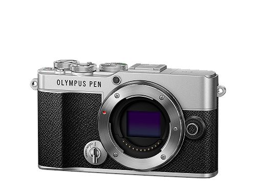 Olympus PEN E-P7 - 20.3MP Mirrorless Camera Body - Black/Silver