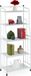 Merkloos Relaxdays badkamerrek - staal - 133 x 56 x 28 cm - 5 etages - wit