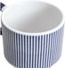 Homla MULIGO Blue Stripes mok, 250 ml