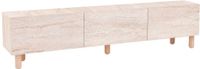 Merkloos / Sans marque Woho BV Houten TV-meubel "Alvin" - 180 x 31 x 42 cm - Beige