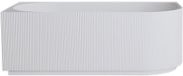 Wiesbaden Rivi Hoekbad Links 180 x 80 cm - Acryl Mat Wit
