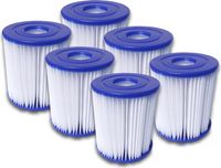 Bestway 6x Filterpatroon Type 1, 58093