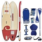 Skiffo Rivage Lava 11' – opblaasbare Sup 2-in-1 kajak compleet – 335 x 86 x 15 cm – max. 160 kg – stabiel en veelzijdig – uniek design
