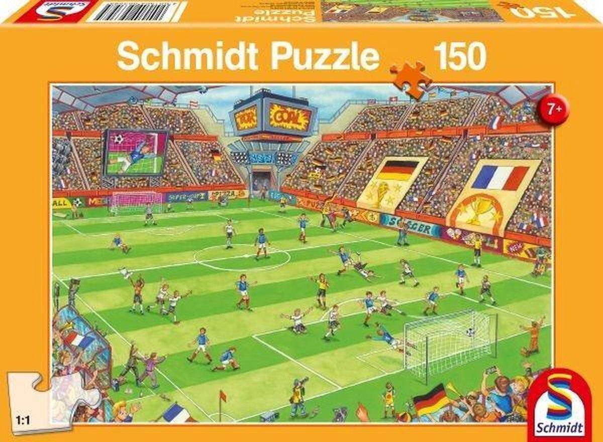 Schmidt Voetbal Finale - 150 stukjes Puzzel