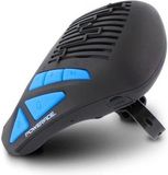 Powerade 477078 fietsluidspreker Bluetooth 5 Watt met handsfree functie en 15 uur batterijduur, spatbestendig, bel zwart