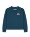 Watapparel Sweatshirt 'Women Power' petrol / gemengde kleuren