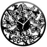 Instant Karma Clocks Wandklok, vlinders, nauwkeurig, patroon, stil, woonkamer, cadeau-idee