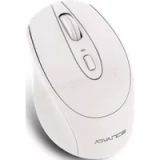 AD ADVANCE Feel Serie: 2,4 GHz 1600 DPI/Nano USB-ontvanger/4 knoppen en scrollwiel/klikken ultra stil en ergonomique ontwerp/compatibel: Windows, macOS (blanc)