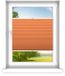 time4blinds - Plissé sans perçage sur mesure - Store plissé - Plissé intimité et occultant - Installation facile - Plissé prêt à l'emploi - 60x150 cm - Orange