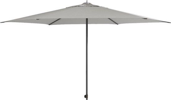 4-Seasons Outdoor Azzurro Stokparasol - 350 cm - Mid Grey