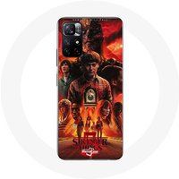Maniacase Hoesje voor Xiaomi Redmi Note 11s 5G Stranger Things Poster Seizoen 5