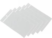 Merkloos Gripzakjes - 100x st - transparant - 40 x 60 mm/4 x 6 cm